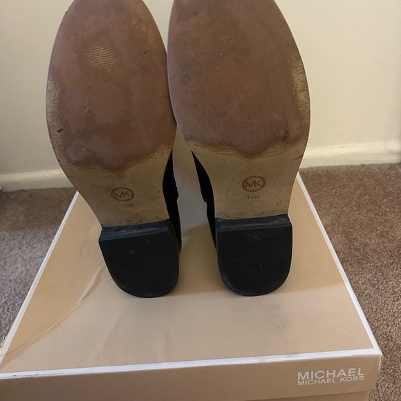 Michael Kors, half leather half stretch riding boots. - Picture 2 of 3
